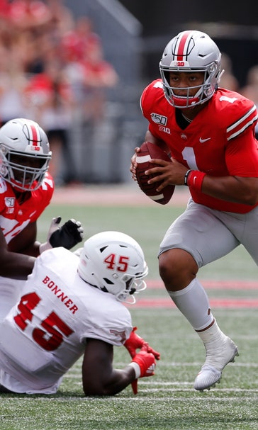New Ohio State QB readies for bigger challenge against Cincy